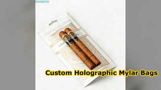 Túi Mylar ba chiều tùy chỉnh - Có thể khóa lại và phân hủy sinh học