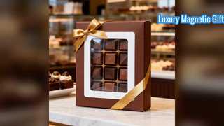 hộp quà từ tính sang trọng tùy chỉnh