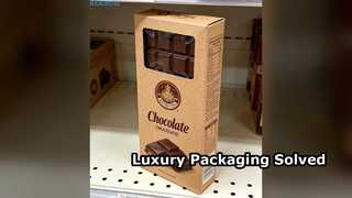 Thư mục đóng gói có thể phân hủy sinh học sang trọng tùy chỉnh