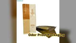 Bao bì đựng đồ ăn nhẹ cà phê có mùi