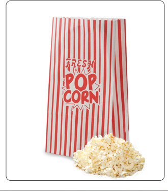 Túi giấy màu nâu đáy phẳng tùy chỉnh Mở hàng đầu cho Snack