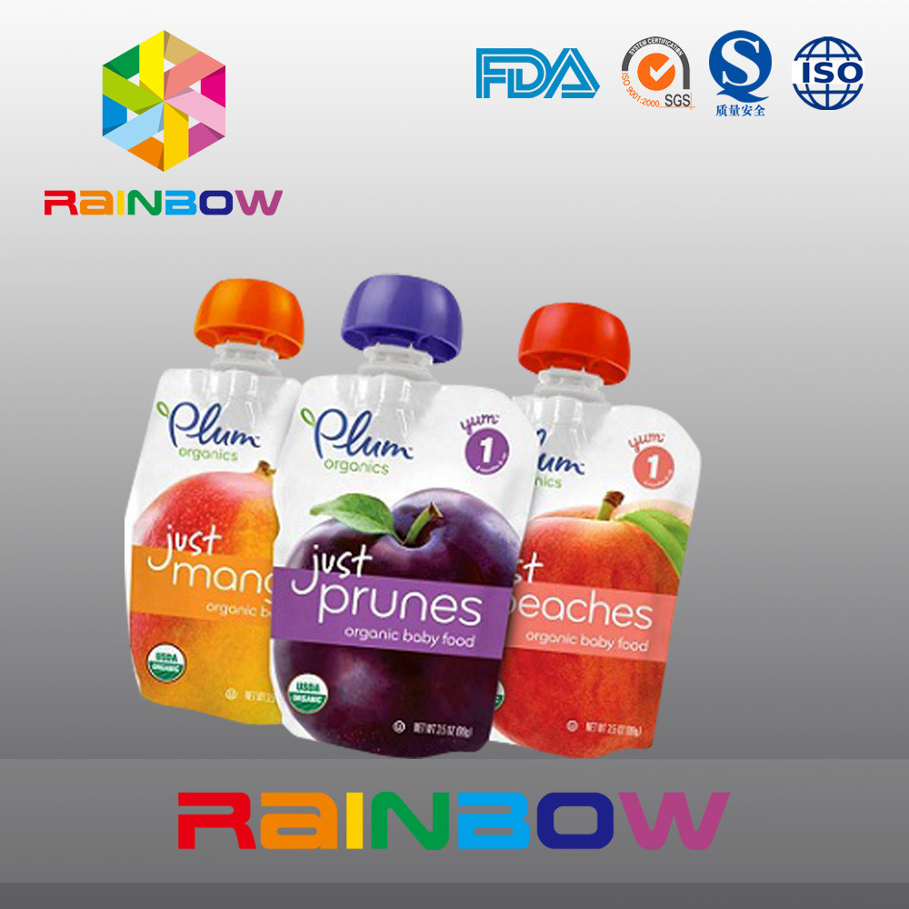 Túi đứng lên cho túi mật ong / túi thạch / túi đóng gói chất lỏng