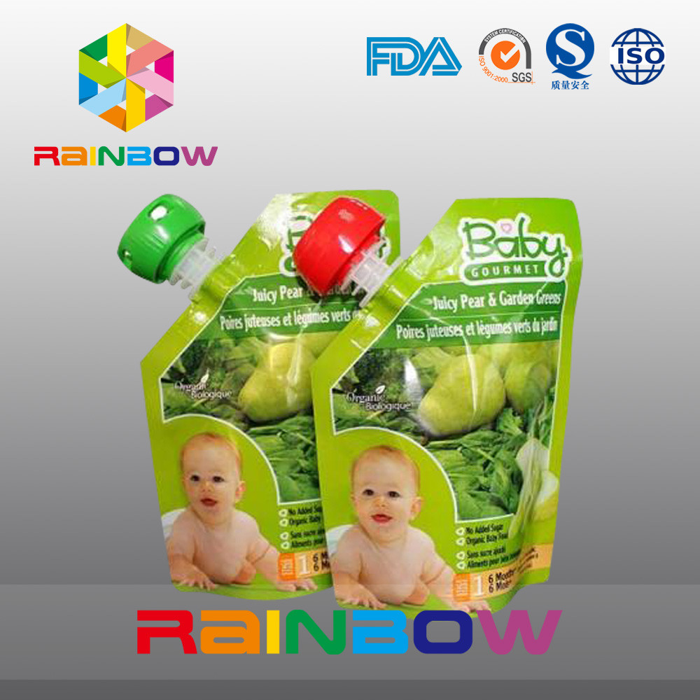 Eco Baby Spout Bag Bao bì cho chất lỏng / đứng lên