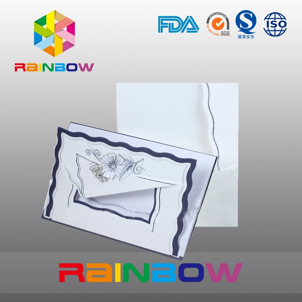 Thẻ nghệ thuật giấy tùy chỉnh cho lời chúc Giáng sinh / lời mời đám cưới