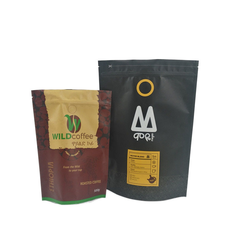 Giấy Mylar Đứng lên Túi có dây kéo In ống đồng Túi nhựa có biểu trưng