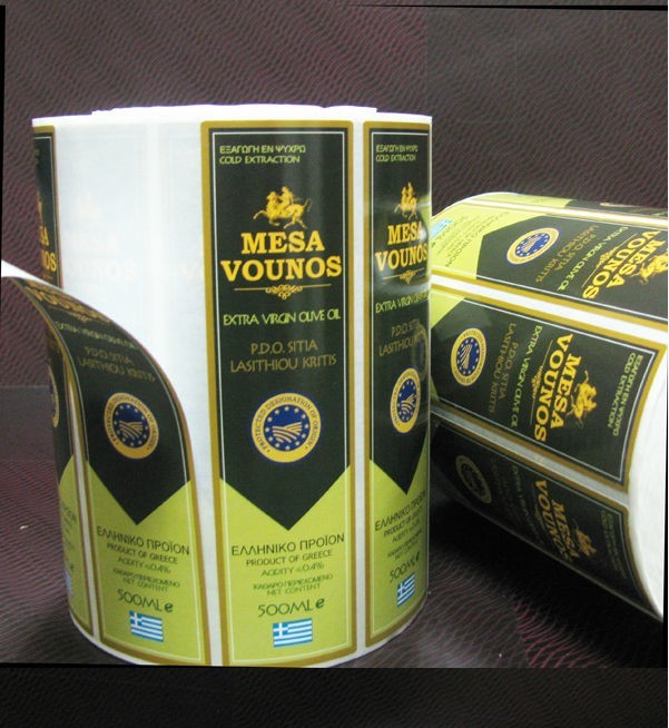 Nhãn dán nóng tùy chỉnh nhãn chai rượu vang đỏ / nhãn dán riêng