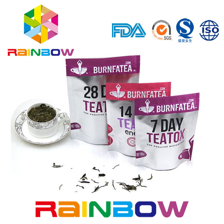 Túi đựng trà có thể phân hủy sinh học Túi đựng trà nhiều lớp Mylar Ziplock
