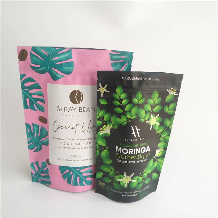 Cà phê CBD Đứng lên Túi Mylar 3,5g Nhựa PE Độ dày 50 - 200microns