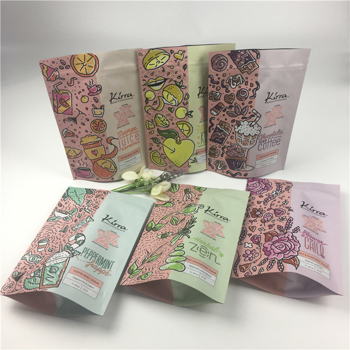 Túi Mylar có thể tái chế có thể tái chế 3.5g cho bao bì hạt cà phê gia vị thuốc lá