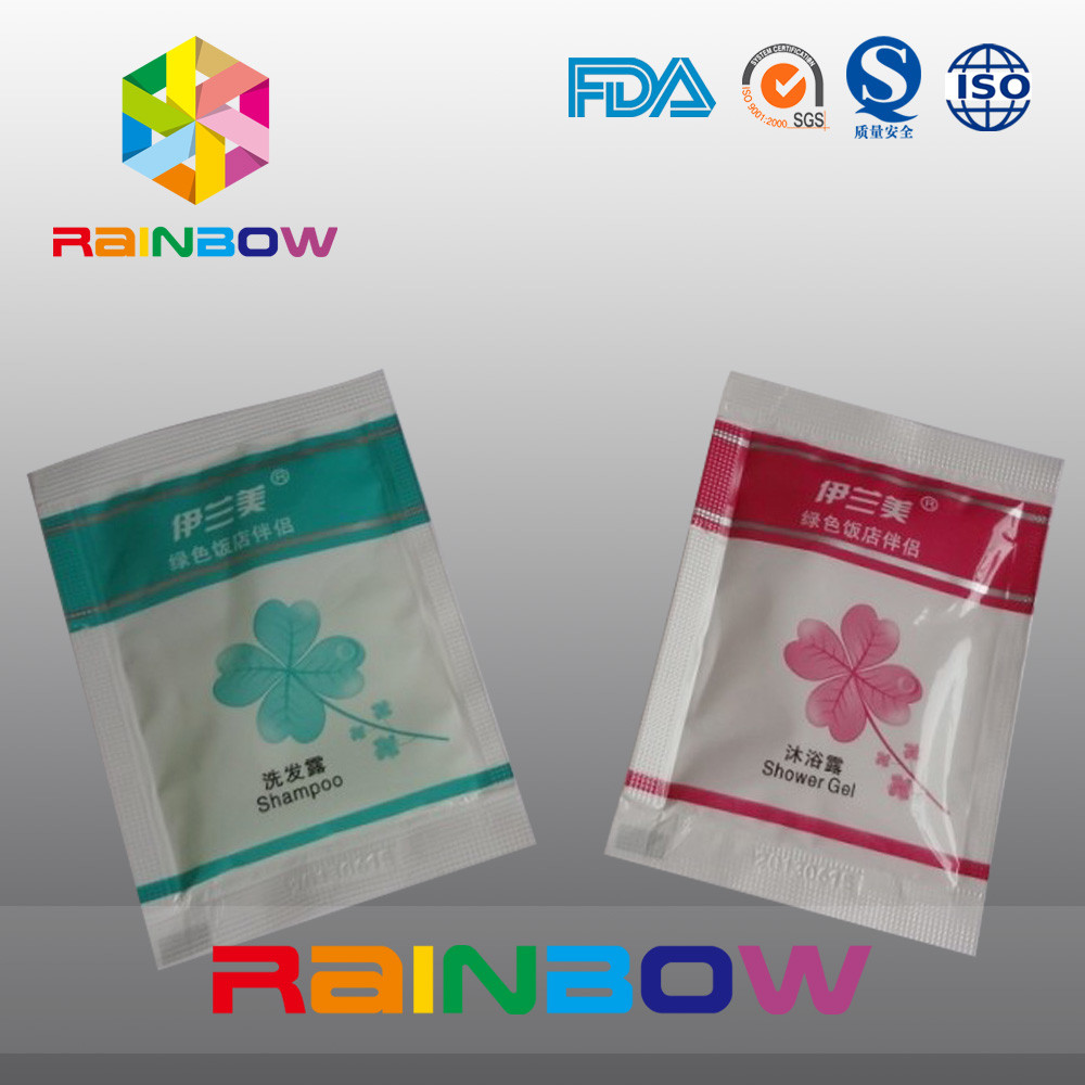 Túi bao bì mỹ phẩm ba mặt kín cho bao bì dầu gội / sữa tắm