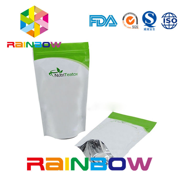 Nhôm Lá Pistachio Lá Túi Bao bì Đứng lên Snack Nuts Túi Ziplock