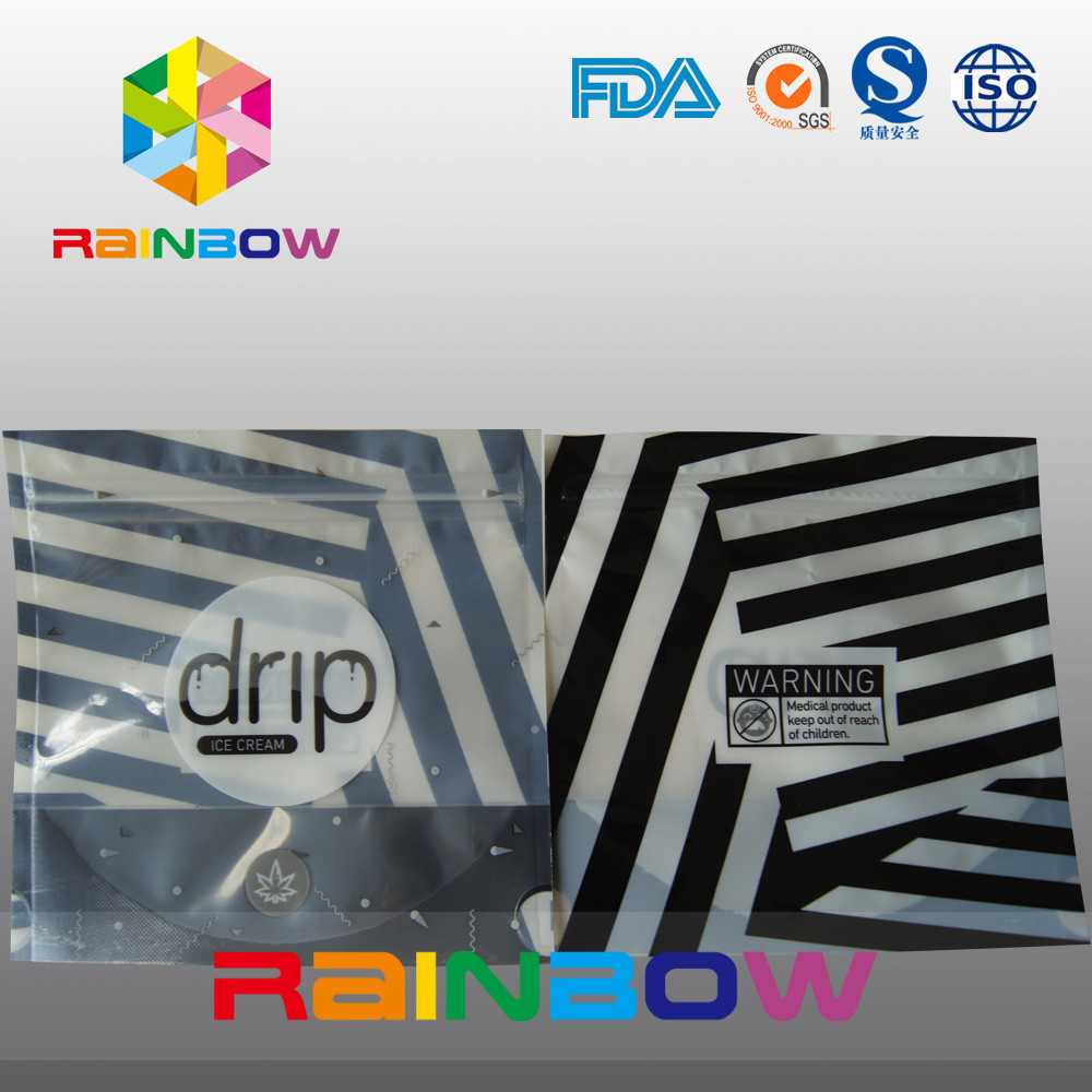 Ngựa vằn sọc đứng lên túi nhỏ giọt Noni, túi Mylar composite phong cách