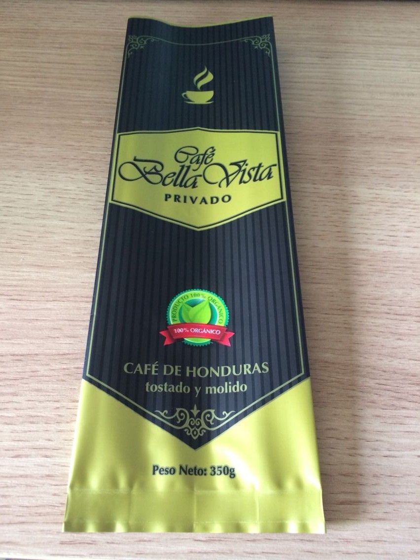 Túi giấy bạc tùy chỉnh Bao bì bên Gusset Qual Seals Bao bì