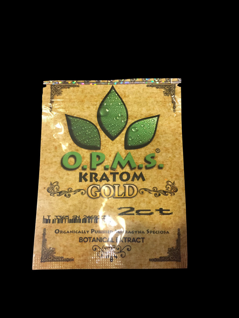 Kratom Herbal Incense Bao bì Zip Lock Bag, 3ct OPMS Capsules Kratom Bag