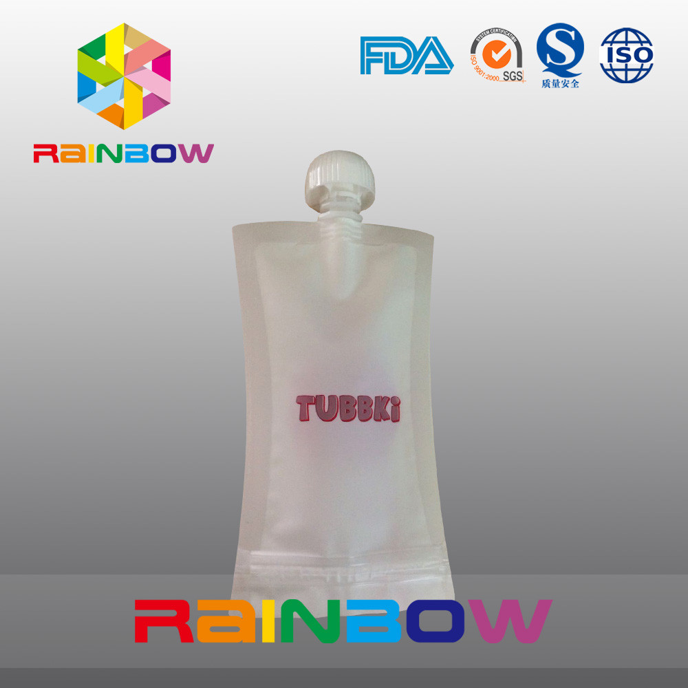 Túi đựng thức ăn dành cho trẻ em Túi đựng thức ăn có túi Spout hàng đầu &amp; Dây kéo bền