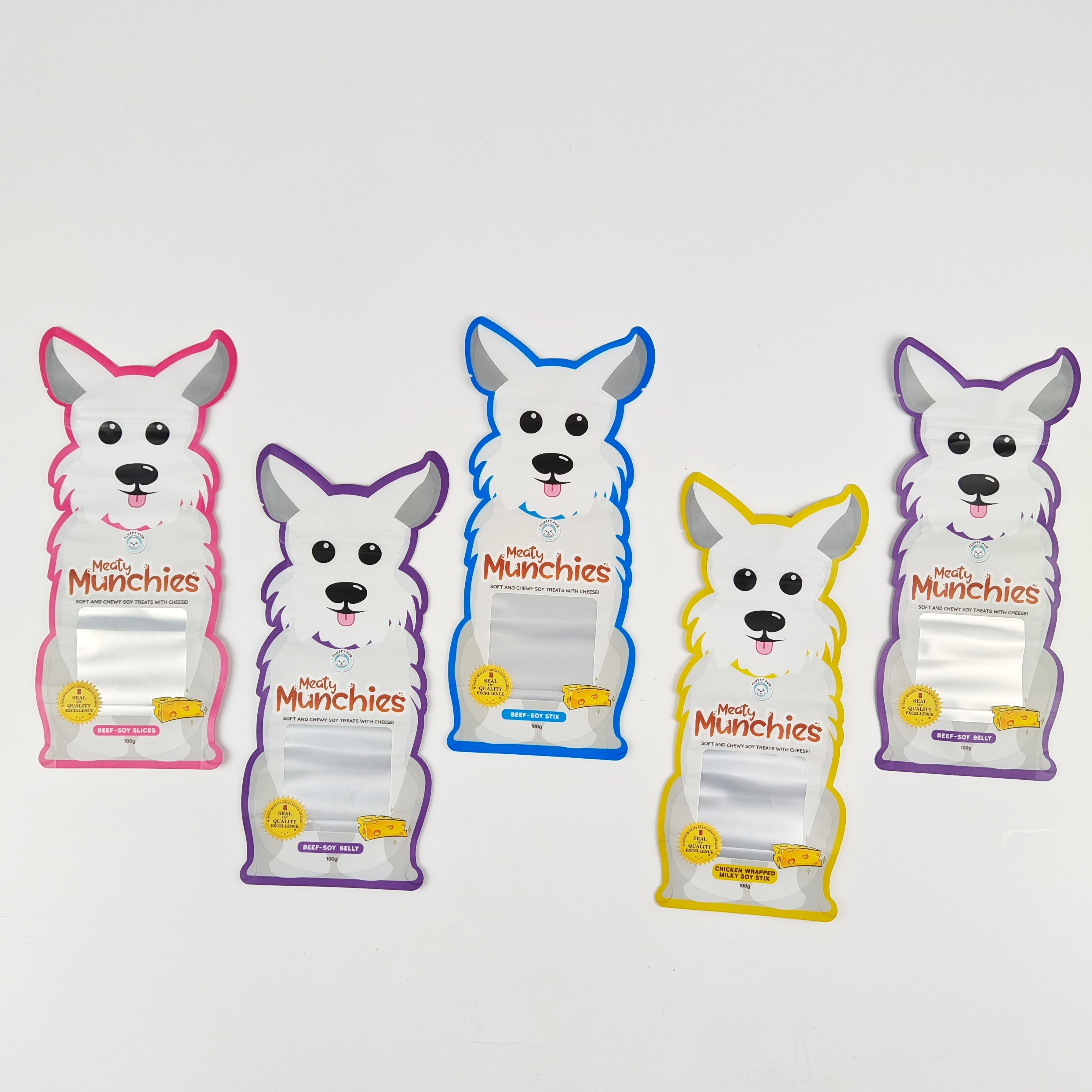 Túi chống nước Ziplock Mylar đứng lên cho trẻ em 3,5g Cắt bế đặc biệt Độ dày 50 - 200microns