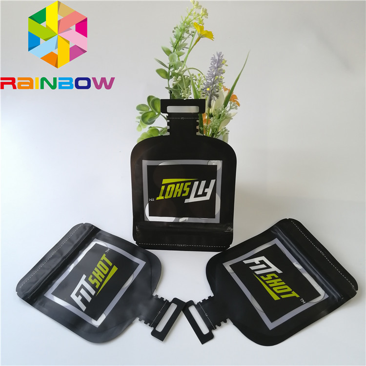 Túi hình phẳng 3,5 gam Hình dạng bánh rán MOPP VMPET Túi Mylar dày