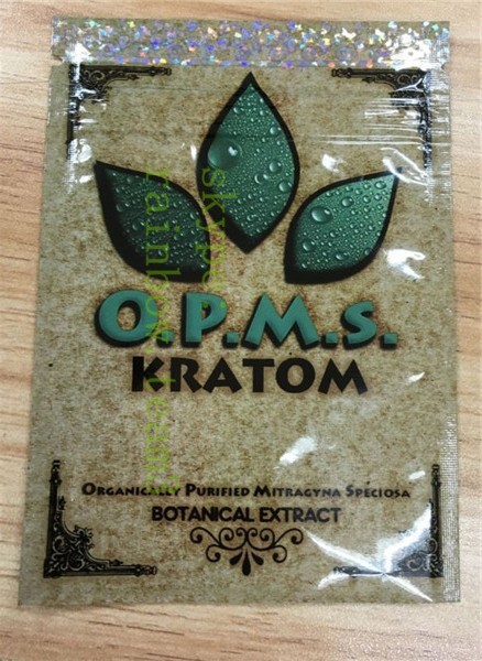 Túi nhôm bao bì ziplock hàng đầu cho cannabinoids viên nang kratom / mitragyna