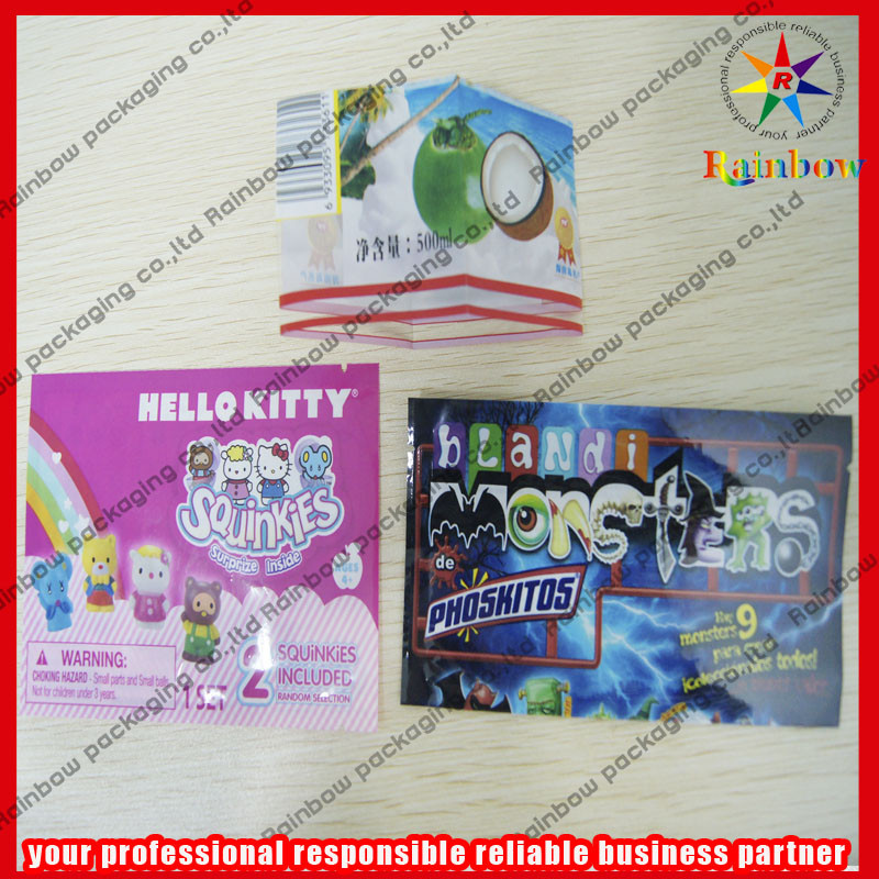 PET Heat Sensitive Shrink Tay áo In chống thấm nước cho sữa