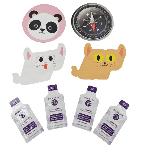 Túi Mylar được in tùy chỉnh 1g 3,5g 7g 14g 28g Chống trẻ em đối với kẹo Cookie