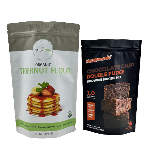 Túi đóng gói Mylar được in tùy chỉnh Mùi bằng chứng Đứng lên Hình ba chiều Cookie 30 Micron