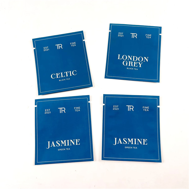 Bao bì 500Ppcs In túi Mylar cho túi giữ nhiệt trà xanh đen