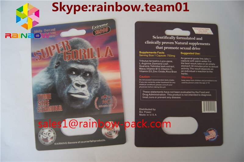 Thẻ in 3D FX 25000 bằng nhựa dạng thấu kính 3D Thẻ in hình con tê giác V7 tùy chỉnh