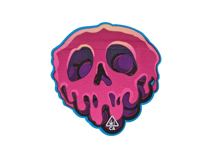 3,5g - 28g Túi nhôm hình ba chiều Lớp hoàn thiện mờ Hình dạng đặc biệt không đều