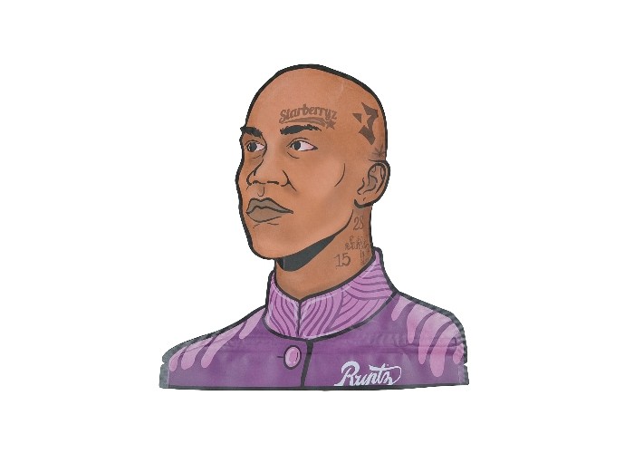 Tùy chỉnh in 3,5g Die Cut Mylar Túi mờ Ziplock chống mùi cho trẻ em