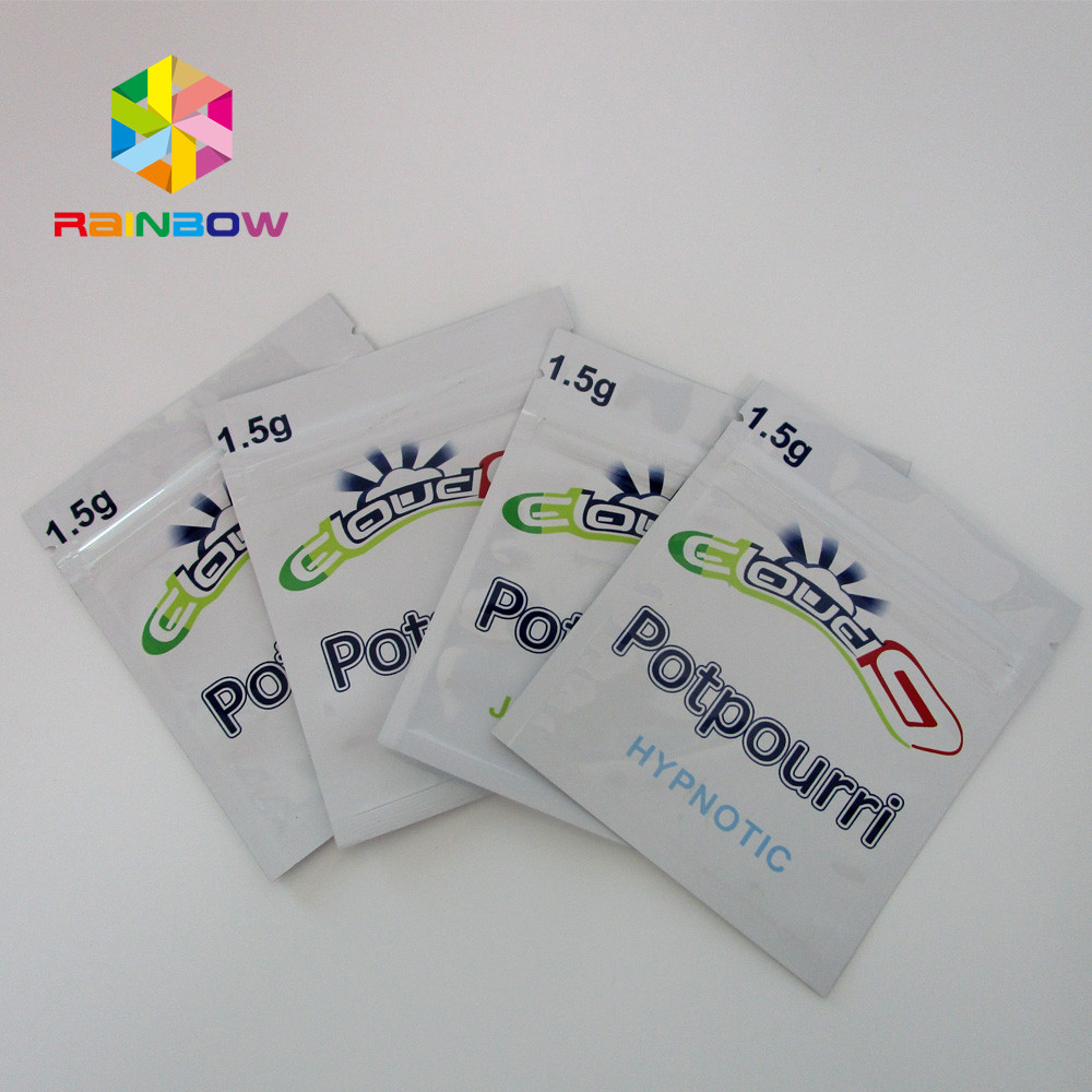 Túi đựng thuốc tăng cường cho nam 3 - Túi đóng gói bên hông Zip Túi có lỗ treo