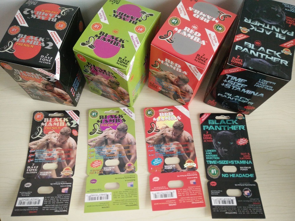 Bán giảm giá Rhino Nam Thuốc tăng cường Thẻ đóng gói và Hộp hiển thị với hiệu ứng 3D