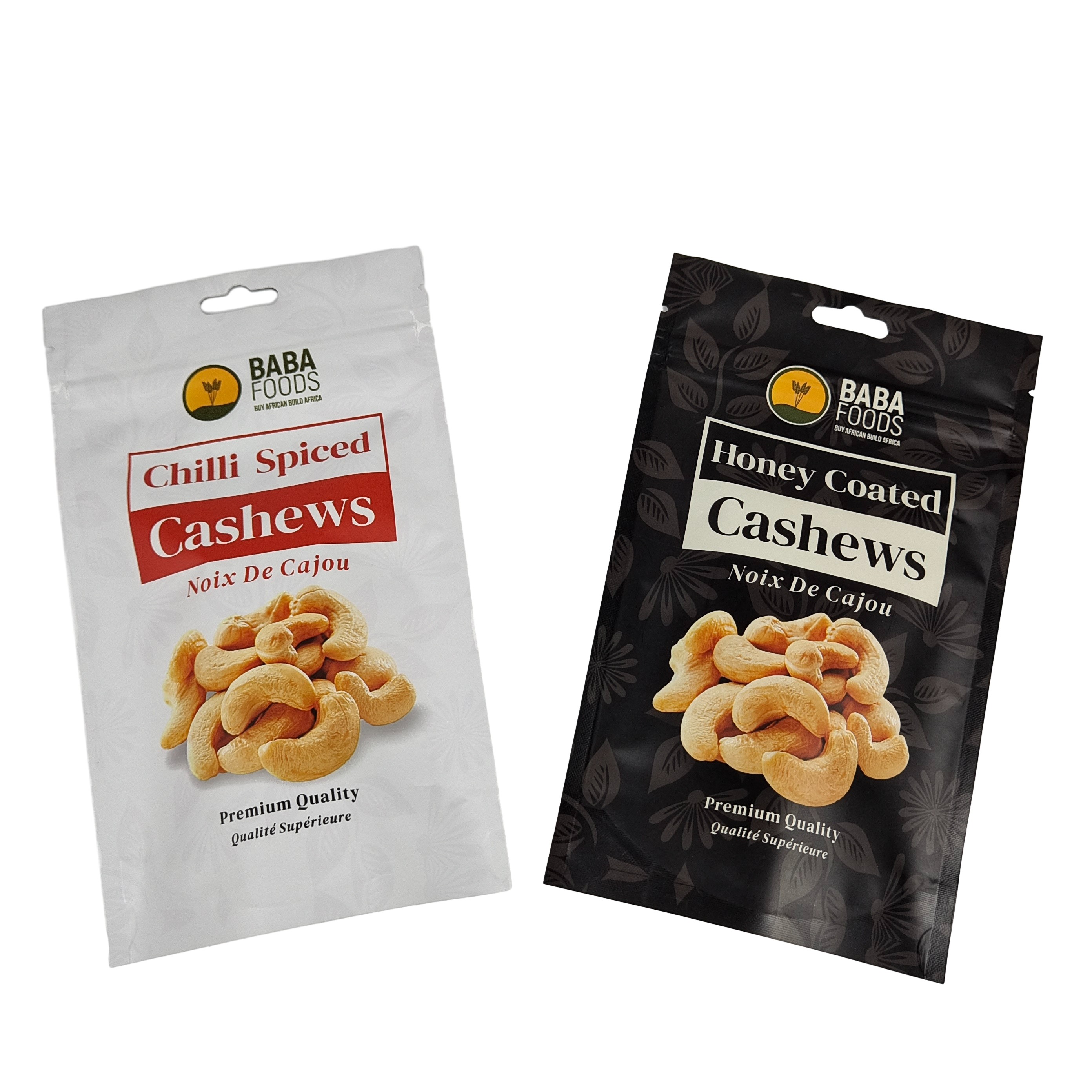 Bao bì thực phẩm nhôm nhựa bao bì đồ ăn tự chọn đóng lại đồ ăn nhẹ bao bì đứng lên túi với khóa khóa