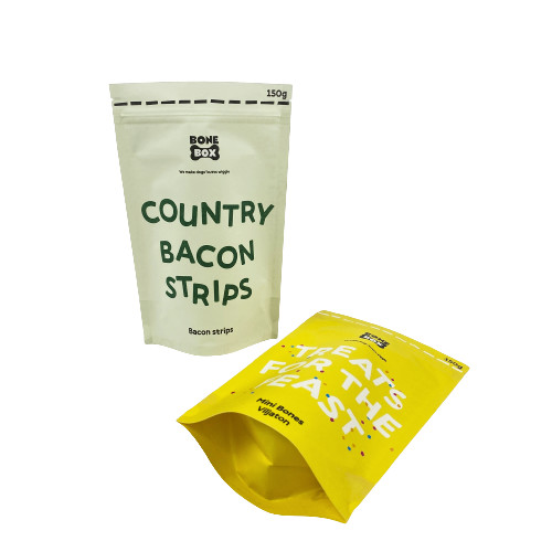 Biodegradable cà phê hạt bao bì túi giấy kraft tái chế đứng lên túi cà phê túi