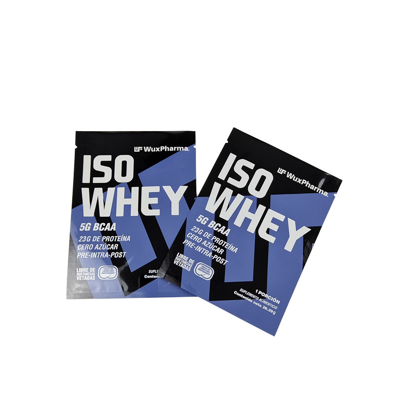 Bao bì túi nhựa ba mặt niêm phong giữ 10g của bạn bổ sung năng lượng gói mẫu