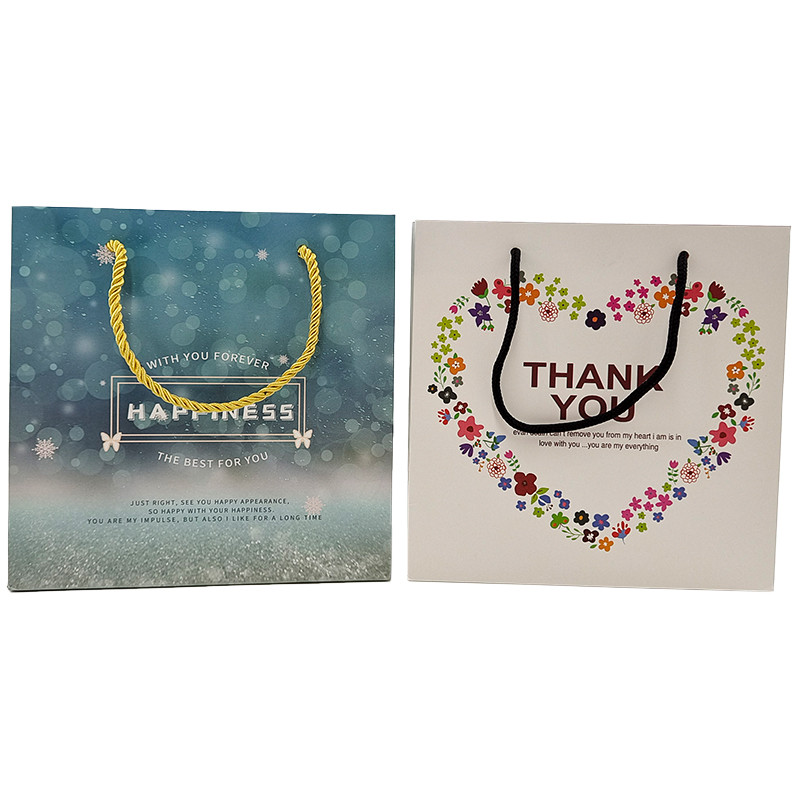 Bao bì giấy mua sắm tùy chỉnh Logo in tái chế Biodegradable màu nâu đơn giản đóng gói Kraft túi giấy với xoắn Ha