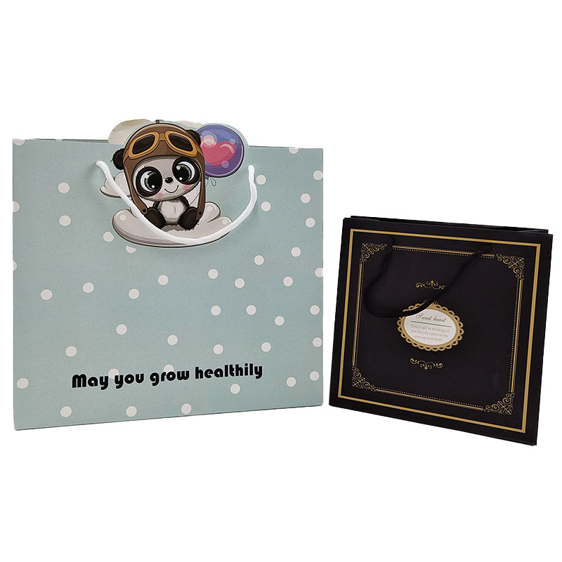 Giấy dây thừng dây Kraft túi giấy tay cầm túi dây chấp nhận tùy chỉnh Màu sắc đóng gói giấy xoắn