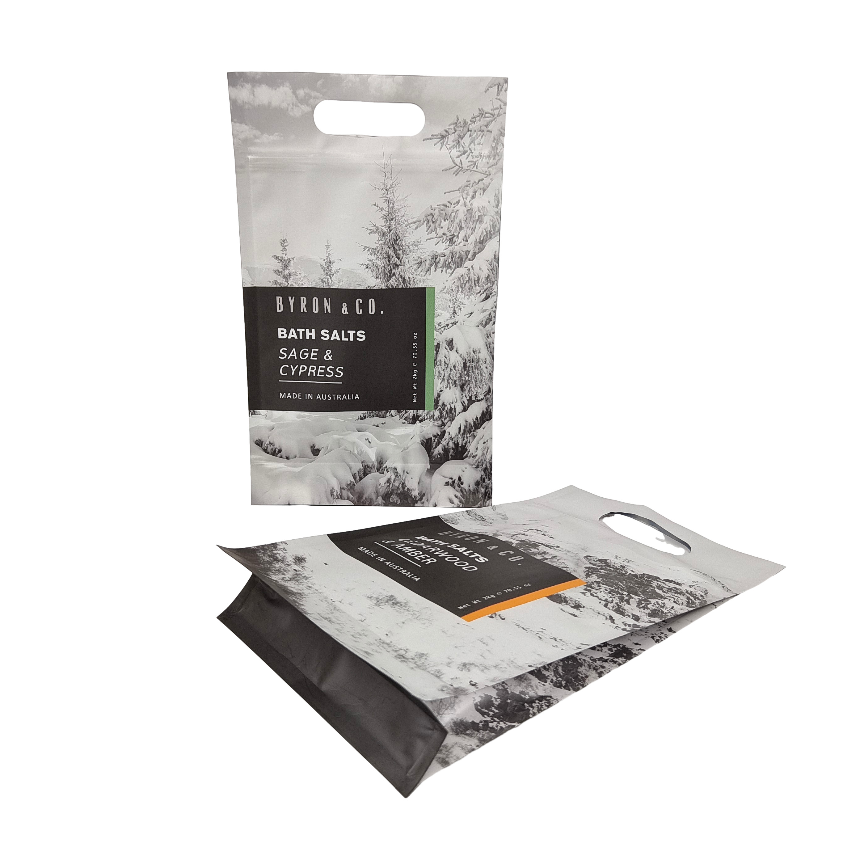 Bottom Gusset Plastic Zip Pouch Plastic Square Flat Bottom Bag Food Packaging Side Seal Pet Food Bag With Handle (Thùng đóng gói thực phẩm bên cạnh)