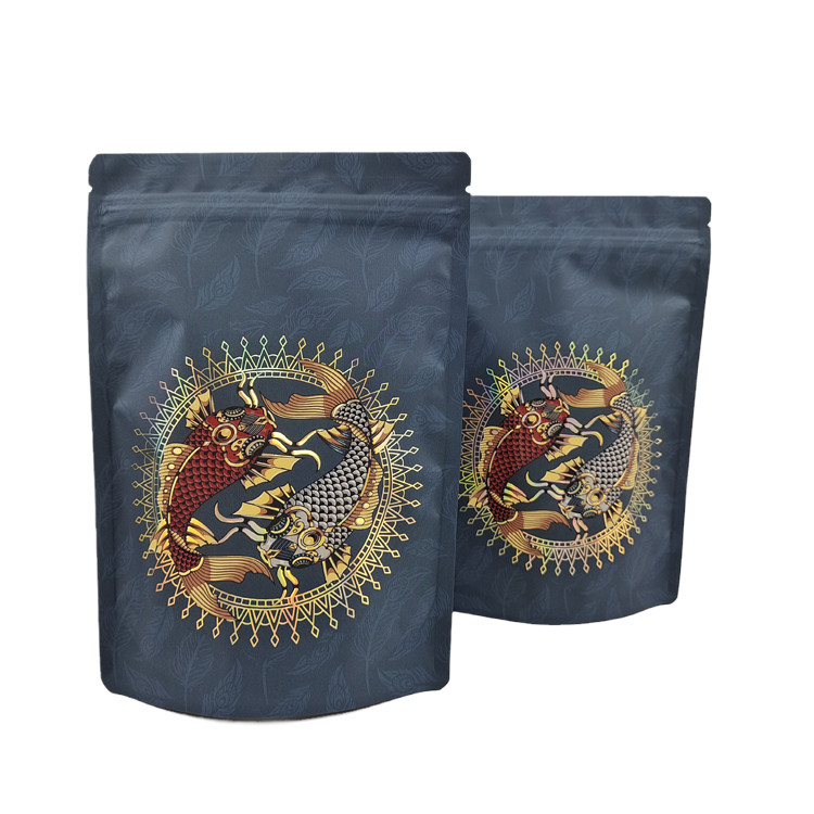 Vật liệu mạ mài đứng lên thực phẩm túi nhựa với logo riêng in kỹ thuật số Bao bì kẹo kẹo