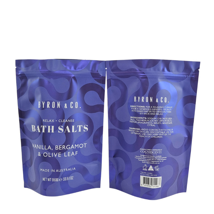 Mylar túi cho thực phẩm Kraft giấy Ziplock đứng lên túi