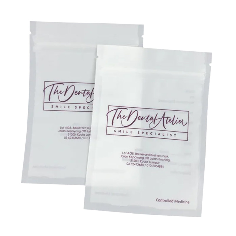 Tùy chỉnh độ dày túi nhựa vỏ với niêm phong nhiệt để niêm phong tay cầm