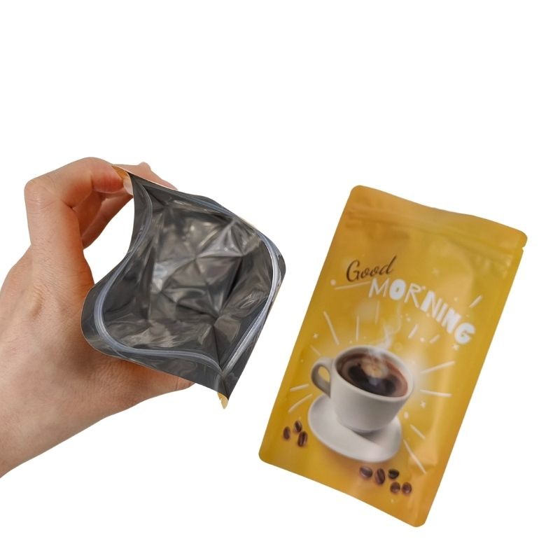 Bao bì túi đồ ăn nhẹ tùy chỉnh cho bánh quy với vết rách và các tính năng