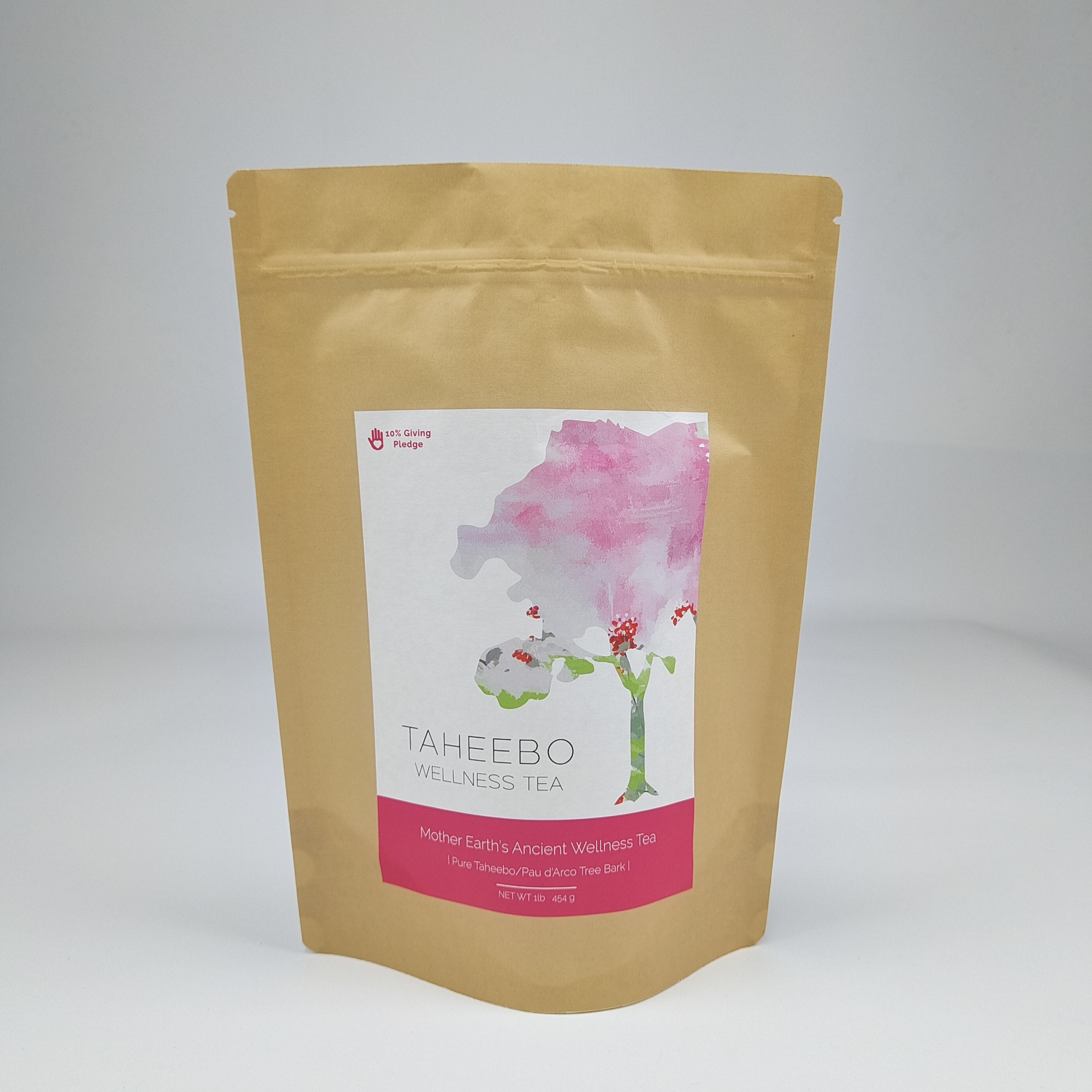 Doypack Ziplock Xanh trắng Kraft giấy thủ công đứng lên túi bọc thực phẩm Bao bì chống mùi túi zipper