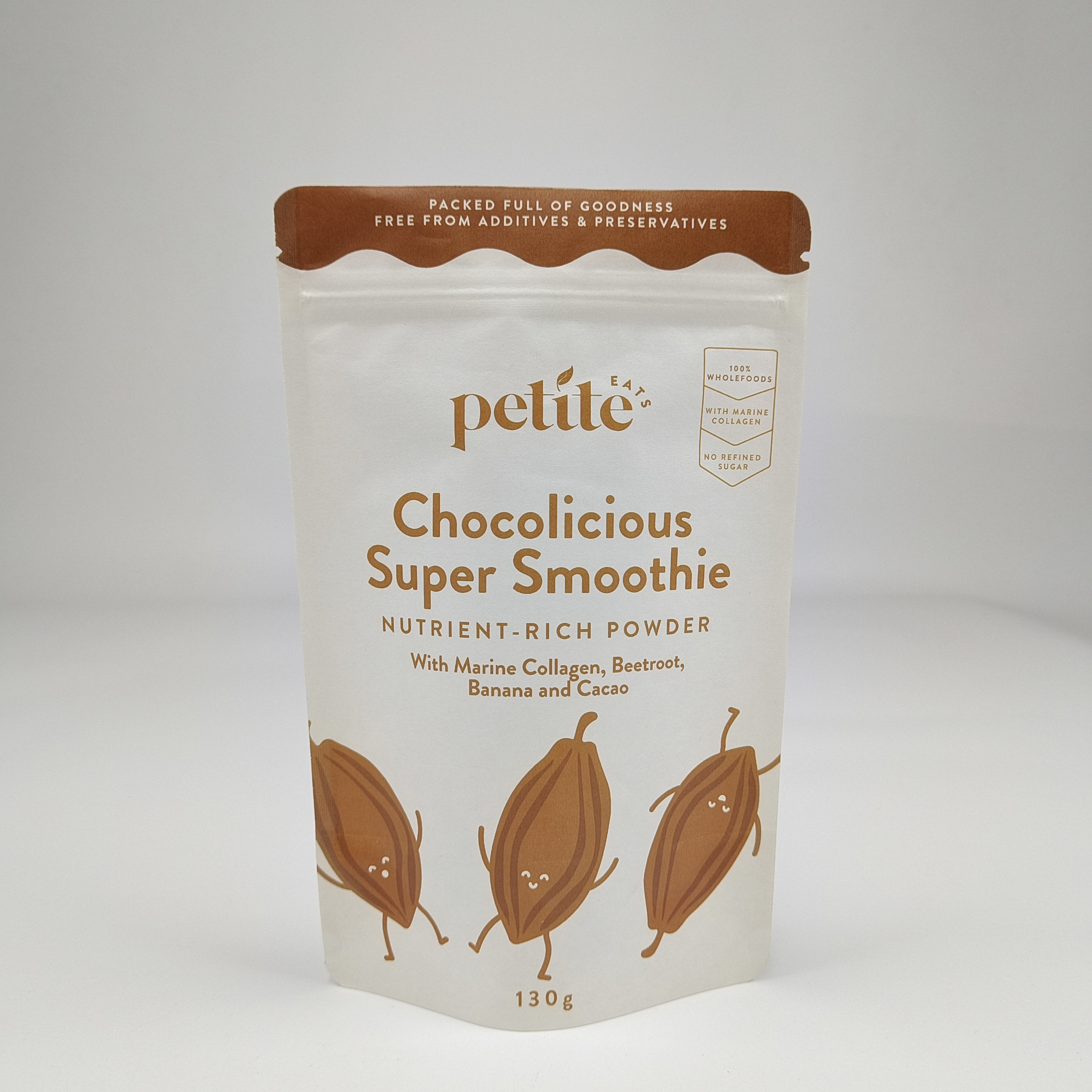 Free Sample Recyclable Doypack Zipper Kraft Paper Bags Custom Tea Bags Ziplock White Stand Up Poch (Bộ đựng đồ dùng có thể tái chế)