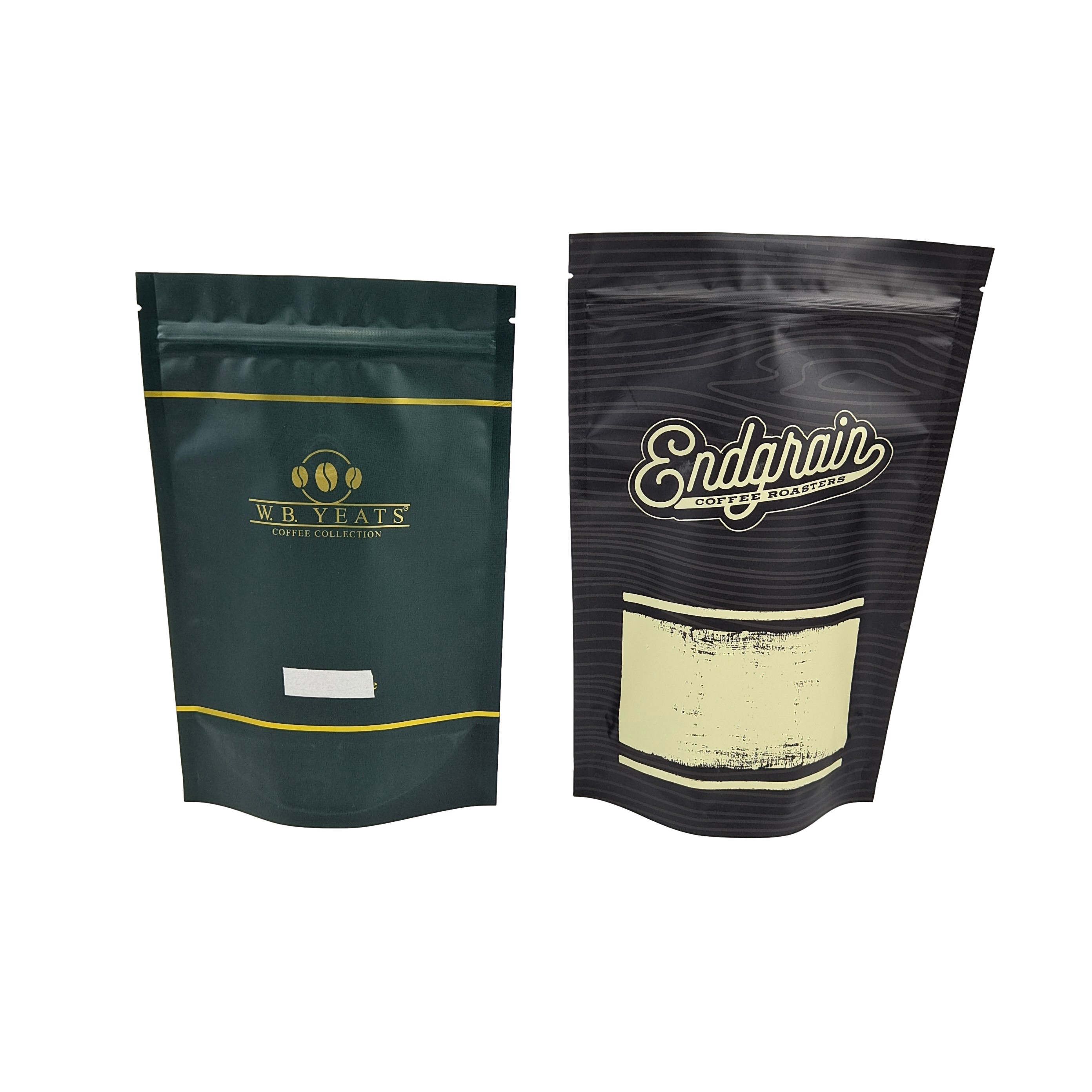 Ziplock Foil Bags Matte/ Shiny Aluminum Foil Bags Custom Printed Re-sealable Pouch Zip Lock Doypack