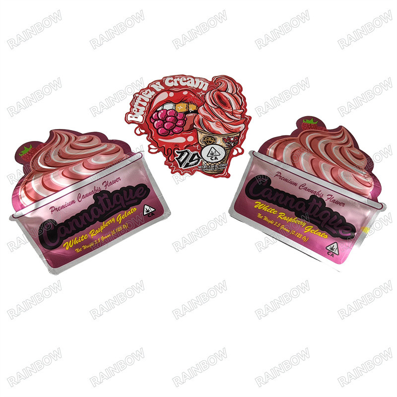 7 ngày làm việc Thời gian sản xuất cho túi cắt đứt được in tùy chỉnh với mực in thân thiện với môi trường