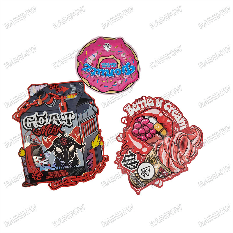 Các túi in kỹ thuật số chính xác cao cho túi cắt đứt chống mùi 3.5g tùy chỉnh