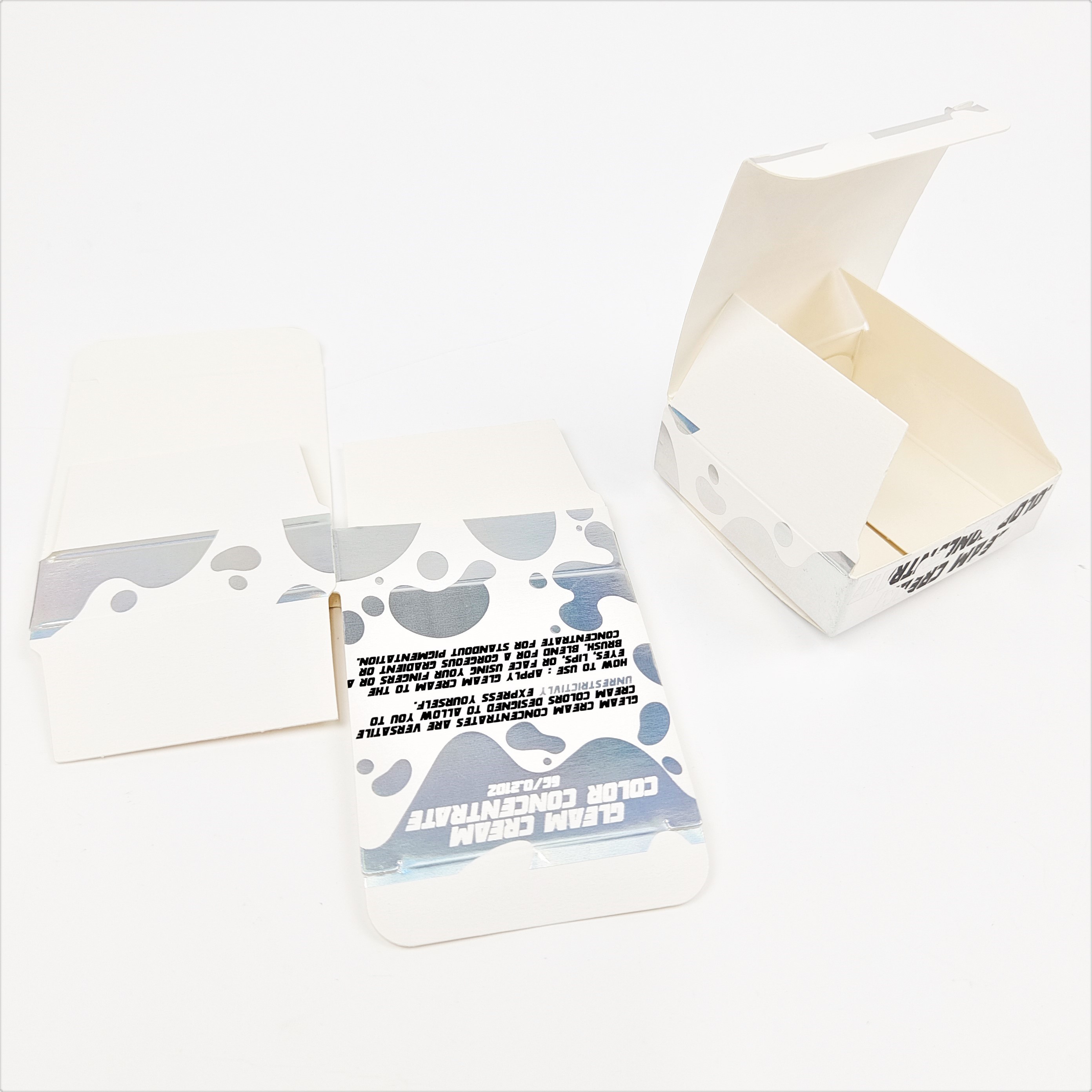 Gloss bề mặt kết thúc hộp gấp gói 350g Độ dày và nhiều hơn