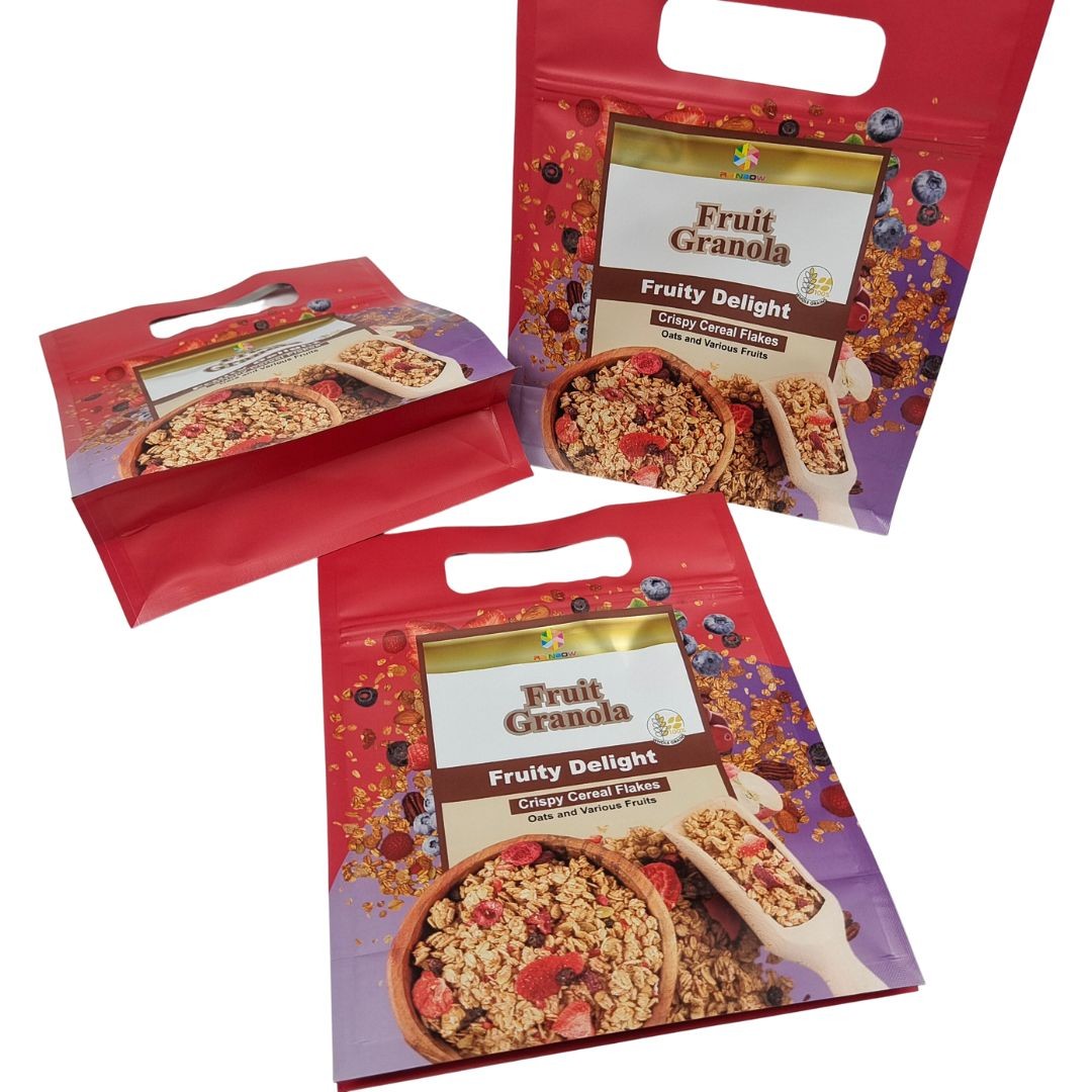 Bao bì bảo quản thực phẩm Bottom Gusseted pouches với 9 màu sắc