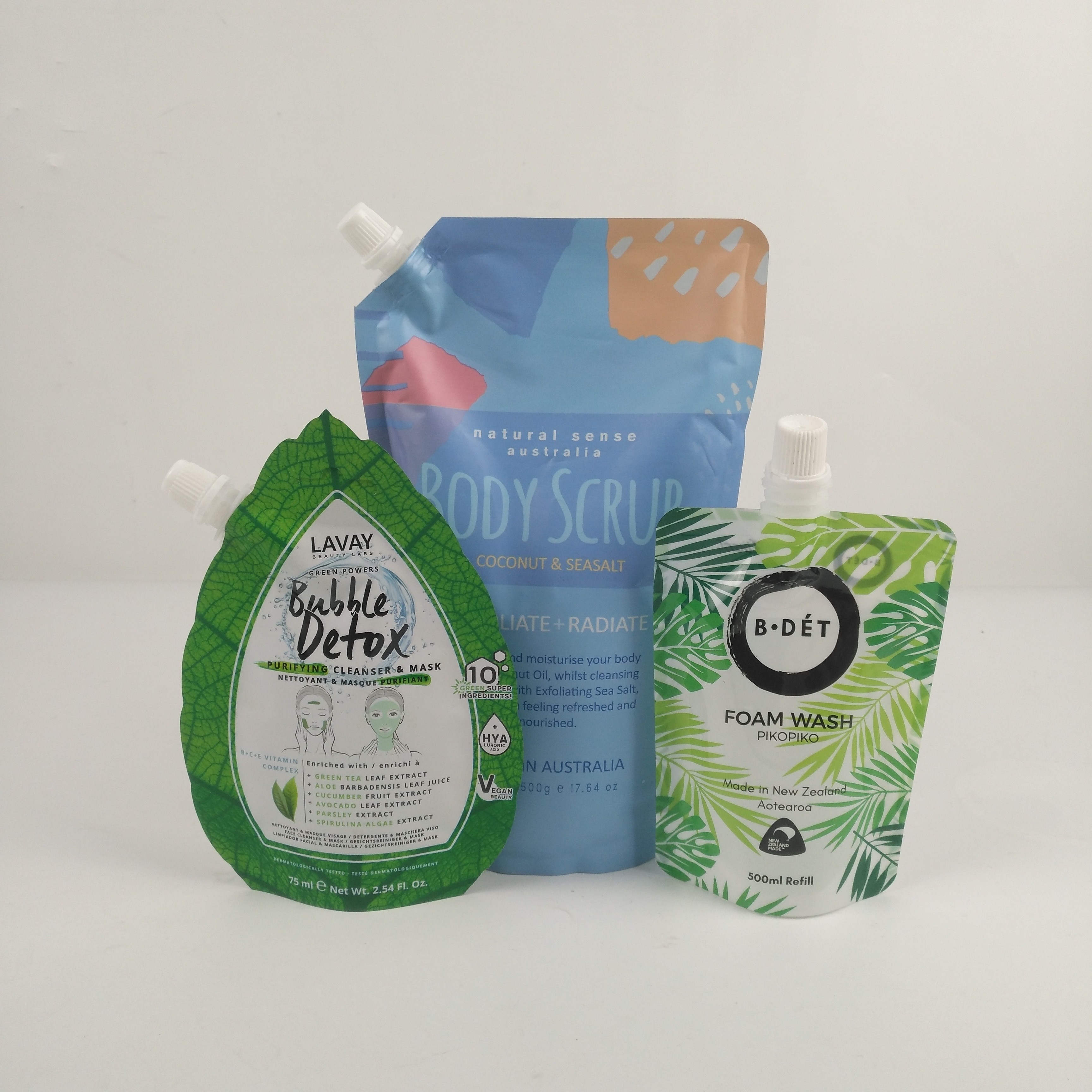 Thực phẩm Stand Up Spout pouch bao bì với logo tùy chỉnh được chấp nhận