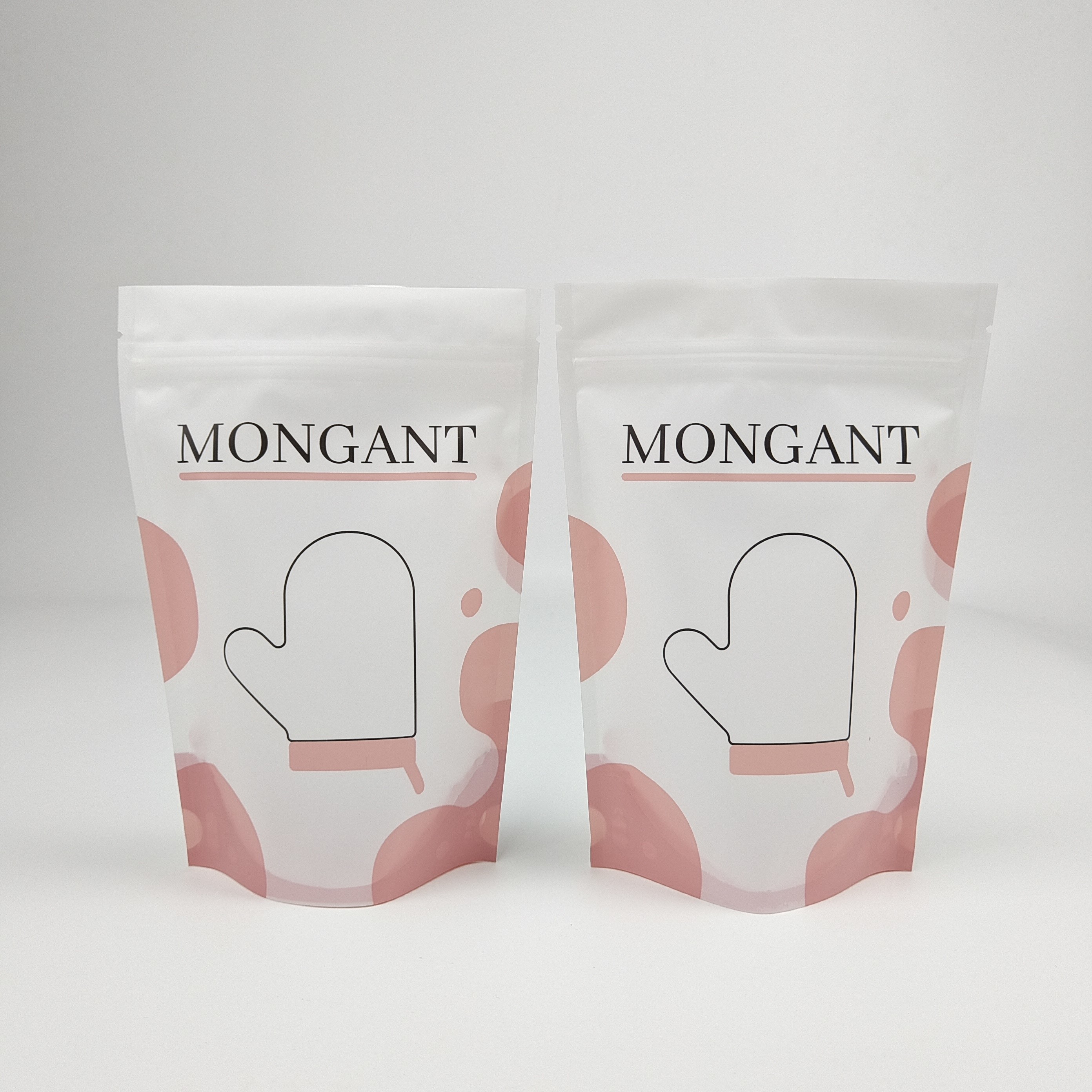 Laminated nhựa nhựa nhôm Zip khóa túi đứng lên túi / Matt White giấy túi / Custom Zip khóa túi cà phê